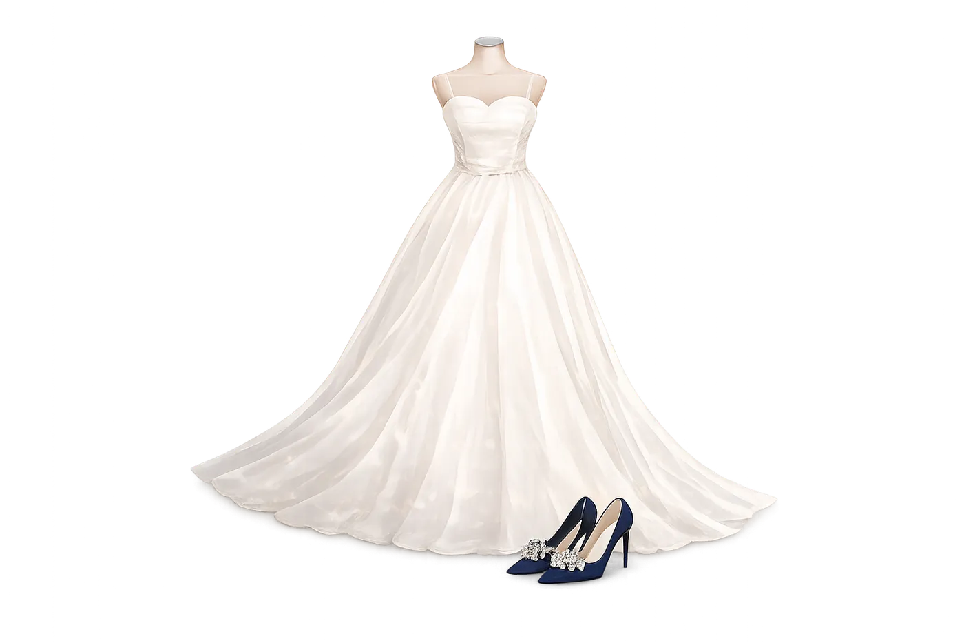 Referencia del vestido de la novia